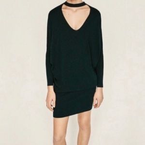 Zara Sweater Choker Dress